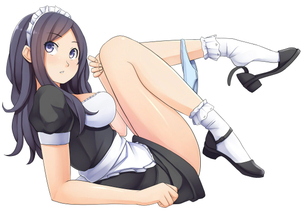 卑猥な注文をしたくなるウェイトレスさんの二次エロ画像！