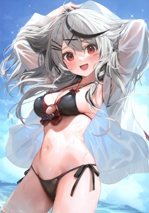 【二次】水着女子画像　その６５