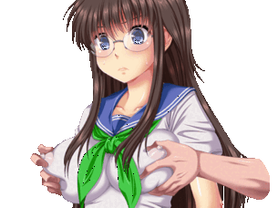 いきなり女体化?!学園サバイバル ゆきマンゴー gif animated