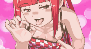 ハメゲー!-ゲームセンターのあのこ- 三久ら木商会 gif animated