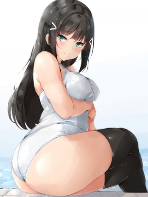 【黒髪】シルクみたいな光沢のある美しい黒髪って最強だわ その18