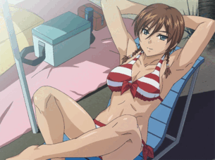 フルアニメ触感ゲーム おさわりBOIN gif あっぷるみんと