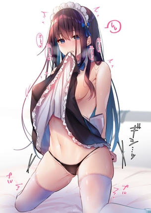 メイドさんに夜のお世話をしてほしくなる萌エロ画像まとめ3