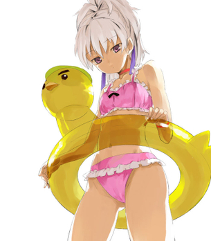 フリルの水着着てる女の子の画像が欲しいっていうスレが・・・