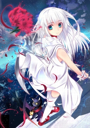 白くてひらひらした服を着てる女の子の二次画像下さい