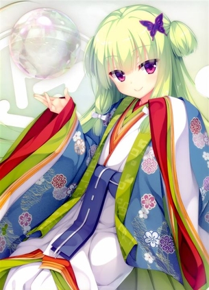 【緑髪】おしゃれでクールな緑髪の女の子の二次元エロ画像＆イラスト Part19