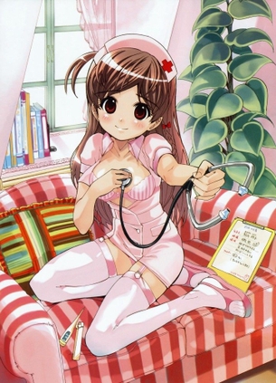 【虹画像】ニーソやストッキングを履いた看護婦さんの画像集 part6
