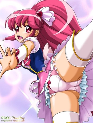 [プリキュア][エロ画像]キュアラブリー(愛乃めぐみ)のパンチラでシコったよ♪