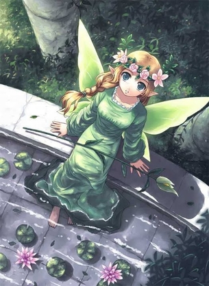 ファンタジー虹画像