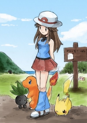 歴代ポケモン（赤緑～黒白）に登場する女キャラの画像貼ってって