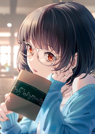 【二次】眼鏡女子画像　その２９