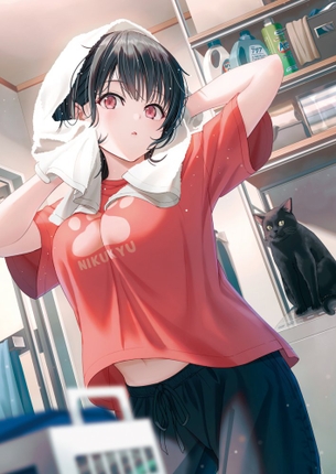 【非エロ】巨乳な女の子の二次画像【微エロ】 　その９