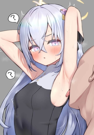 [ブルアカ][エロ画像]白洲アズサの脇(ワキ)を可能な限り愛したよ～♪