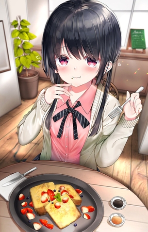 【非・微エロ】至福のひととき真っ最中なおいしい美少女画像まとめ　その３