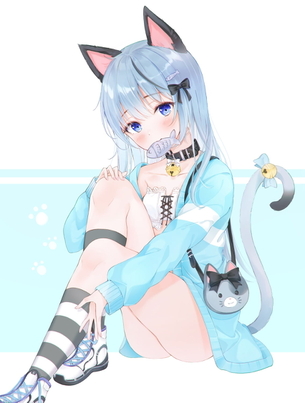 【非・微エロ】水曜日の青髪美少女画像まとめ　その５２