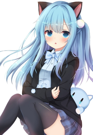 【非・微エロ】水曜日の青髪美少女画像まとめ　その５４