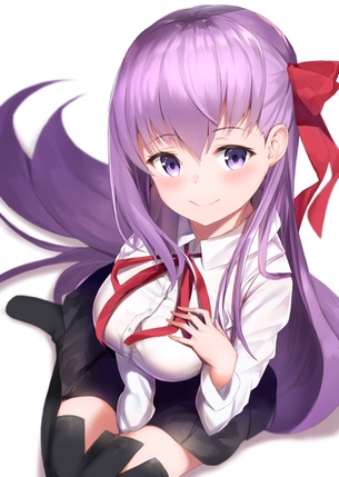 【非・微エロ】日曜日の紫髪美少女画像まとめ　その５３