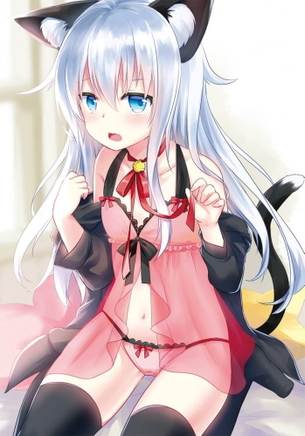 【非・微エロ】ネコミミ美少女に癒される画像まとめ