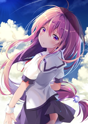 【非・微エロ】日曜日の紫髪美少女画像まとめ　その５５