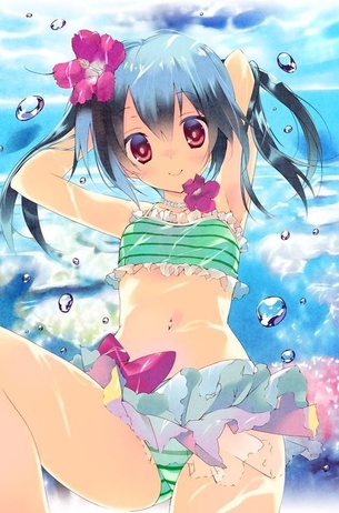 お腹ってエロいのに出しても良いみたいな風潮の画像