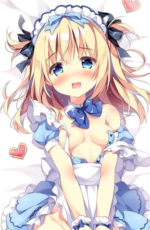 【金髪】可愛い金髪の女の子の二次元エロ画像＆イラスト Part57
