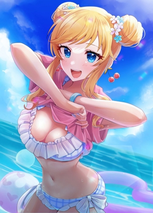 【二次】水着女子画像　その６０