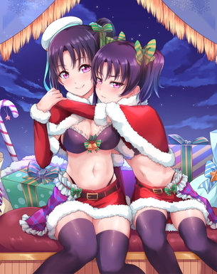 【ラブライブ!サンシャイン!!】鹿角聖良&理亞 姉妹のエロ＆萌え画像♪