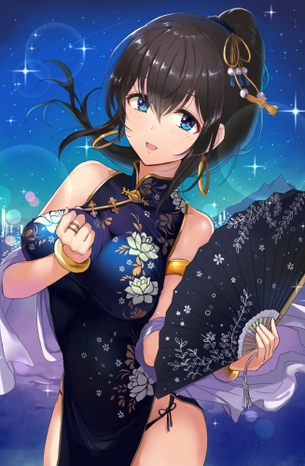 【二次】チャイナ服・チャイナドレスを着た女の子の画像　その１４