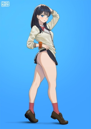 【SSSS.GRIDMAN】下半身エロすぎＪＫ 宝多六花 ちゃんのエロ＆エロ画像♪ ⑥