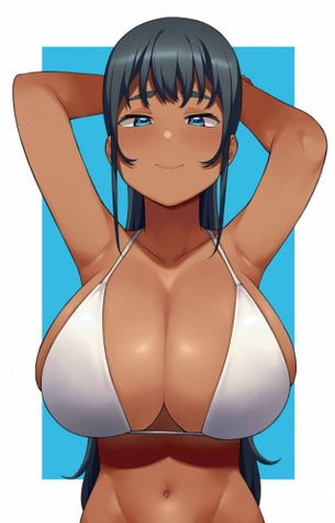 【画像】褐色肌×白着衣という、最高にエロい組み合わせがこちらwwwwwwwwwwwwww
