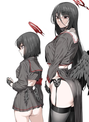 【ブルーアーカイブ】羽川ハスミのがっつりむしゃぶりつきたいおっぱいエロ画像で即抜き！