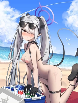 ブルーアーカイブでしこれる二次画像ください！