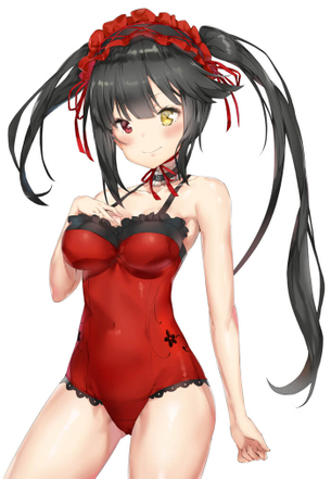 時崎狂三のおっぱいを好き放題ヤリ放題な二次エロ画像【デート・ア・ライブ】