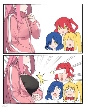 ぼっち・ざ・ろっく！のエロ画像をアップ！