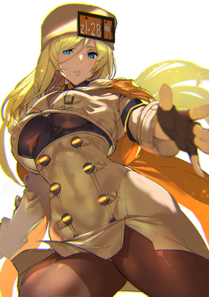 ミリア=レイジの悩殺必死のセクシーポーズのエロ画像！【ギルティギア】