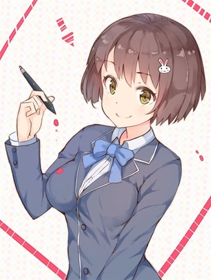 【ボブヘア】ボブスタイルが可愛い女の子の二次元エロ画像＆イラスト Part06