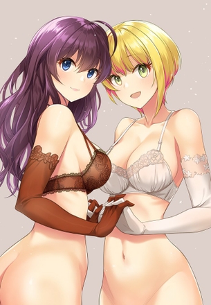 セクシーランジェリーのこれ以上脱がすのがもったいない！エロ画像