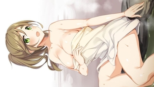 【無防備スタイル】タオル一丁でえちえちな格好してる女の子の二次エロ画像【50枚】part.11