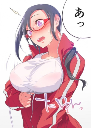 パッツパツに実った乳がエロい着衣巨乳女の子
