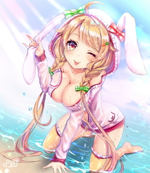 【非・微エロ】ぴょんかわウサ耳っ娘画像詰め合わせ　その３