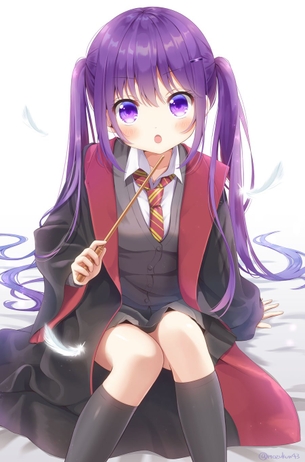 【非・微エロ】日曜日の紫髪美少女画像まとめ　その６７