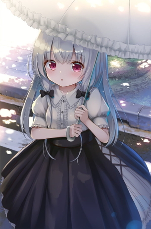 【非・微エロ】日曜日の銀髪・白髪美少女画像まとめ　その６７.５