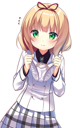 【非・微エロ】恥ずかしそうな表情の女の子まとめ　その８