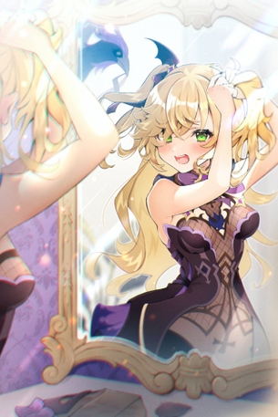 エロ可愛さで重宝してる金髪の女の子の二次画像
