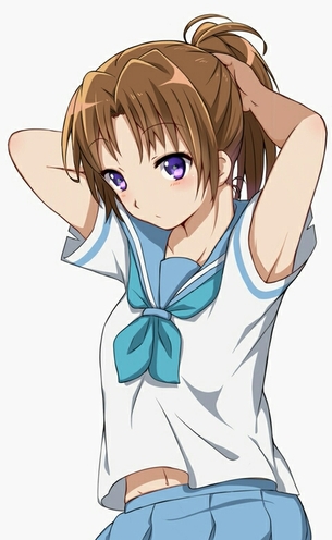 セーラー服や制服からおへそが見えてる画像くださいスレ