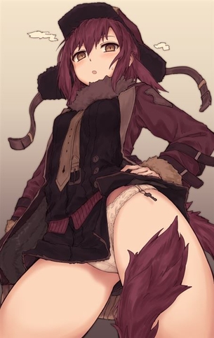 【ローアングル】下から女の子を覗きこむ二次元エロ画像＆イラスト Part29