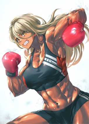【二次】筋肉女子画像　その８