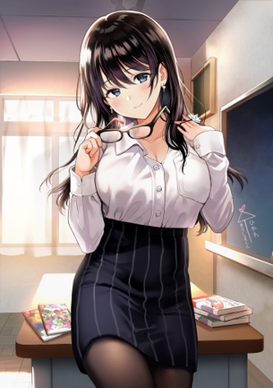 【非・微エロ】なんでも教えてくれる女教師の二次画像まとめ その２【先生/教員】