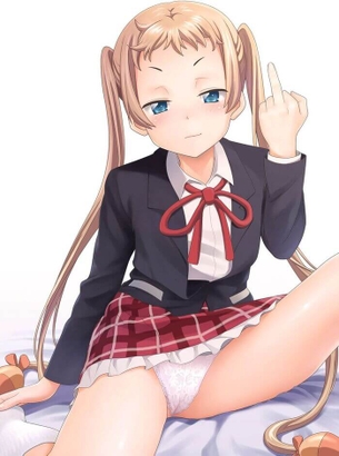 [中二恋][エロ画像]凸守早苗をトイレでREC(盗撮)したよ～♪