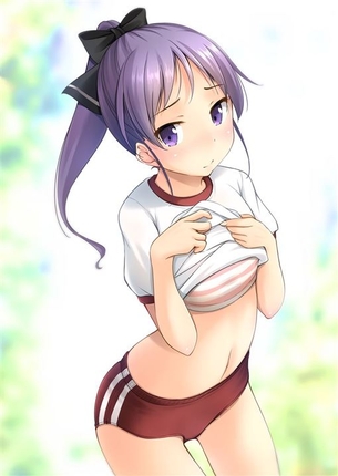 【ポニーテール】うなじが魅力的 ポニーテール少女の二次元エロ画像＆イラスト Part26